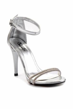 کفش مجلسی نقره اي زنانه | K017261101 Bambi