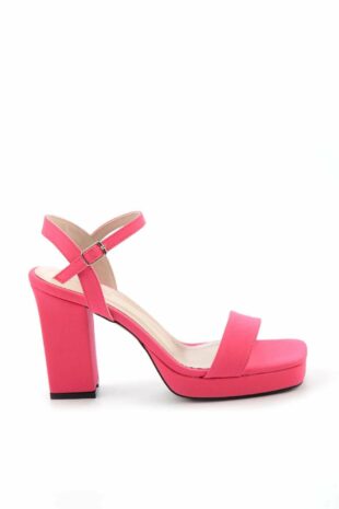 کفش کلاسیک پاشنه بلند صورتی زنانه | K052151614 Bambi