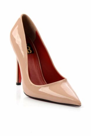 کفش کلاسیک پاشنه بلند بژ زنانه | K014270180 Bambi