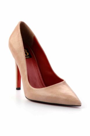 کفش کلاسیک پاشنه بلند بژ زنانه | K014550180 Bambi