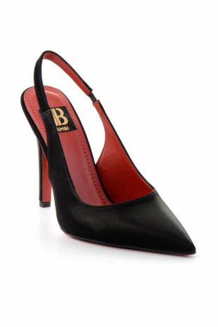 کفش کلاسیک پاشنه بلند سیاه زنانه | K014550182 Bambi