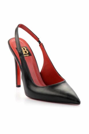 کفش کلاسیک پاشنه بلند سیاه زنانه | K014550182 Bambi