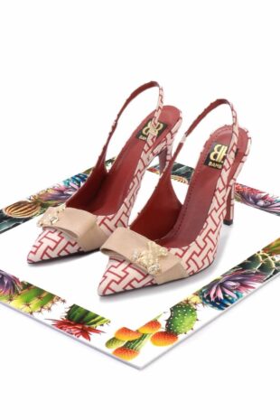 کفش کلاسیک پاشنه بلند قرمز زنانه | K014551182 Bambi