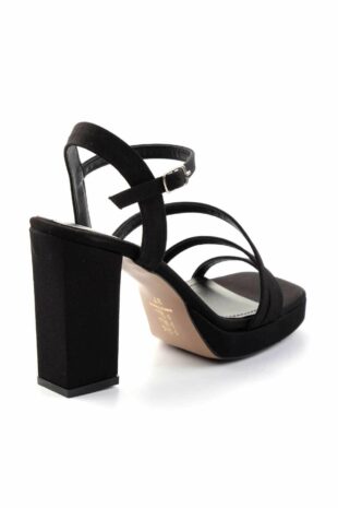 کفش کلاسیک پاشنه بلند سیاه زنانه | K052151615 Bambi