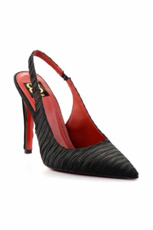 کفش کلاسیک پاشنه بلند سیاه زنانه | TYCPRN667N170792517764220 Bambi