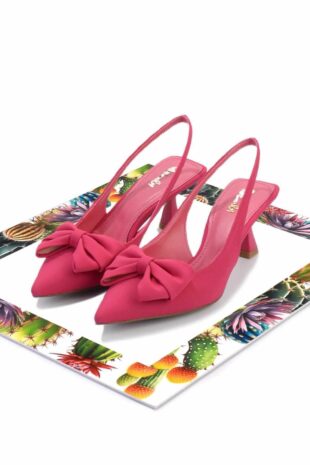 کفش کلاسیک پاشنه بلند صورتی زنانه | K012313632 Bambi