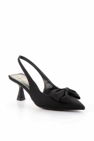 کفش کلاسیک پاشنه بلند سیاه زنانه | K012313632 Bambi