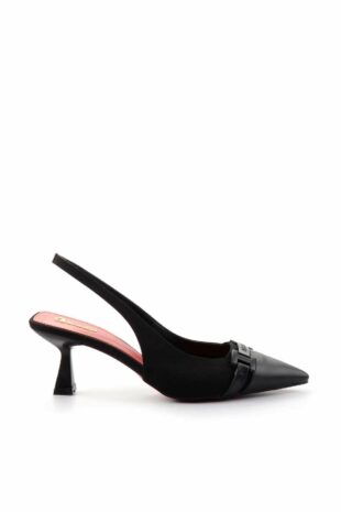 کفش کلاسیک پاشنه بلند سیاه زنانه | K012313662 Bambi