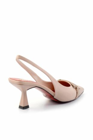 کفش کلاسیک پاشنه بلند بژ زنانه | K012313662 Bambi