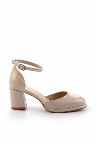 کفش کلاسیک پاشنه بلند بژ زنانه | K014841881 Bambi