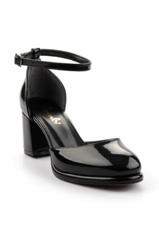 کفش کلاسیک پاشنه بلند سیاه زنانه | K014841881 Bambi