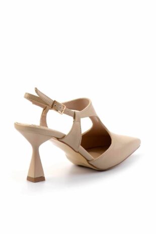 کفش کلاسیک پاشنه بلند بژ زنانه | K011882062 Bambi