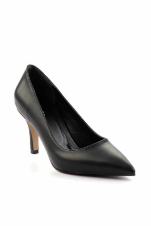 کفش کلاسیک پاشنه بلند سیاه زنانه | K012313043 Bambi