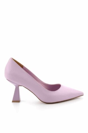 کفش کلاسیک پاشنه بلند بنفش زنانه | K012313048 Bambi
