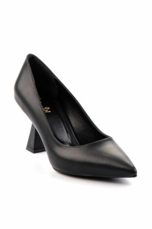 کفش کلاسیک پاشنه بلند سیاه زنانه | K012313048 Bambi