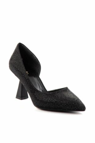 کفش کلاسیک پاشنه بلند سیاه زنانه | K012313636 Bambi
