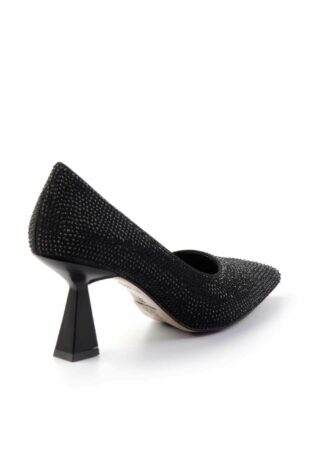 کفش کلاسیک پاشنه بلند سیاه زنانه | K012313636 Bambi