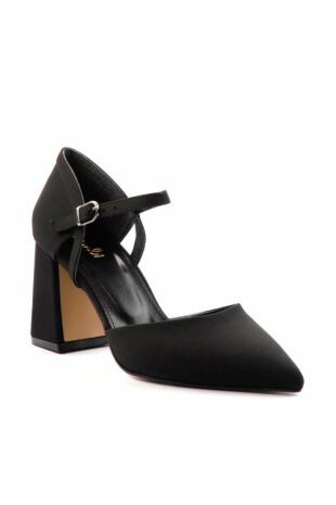 کفش کلاسیک پاشنه بلند سیاه زنانه | K012313640 Bambi