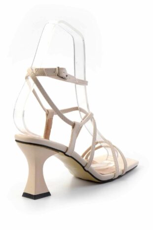 کفش کلاسیک پاشنه بلند بژ زنانه | K057264410 Bambi