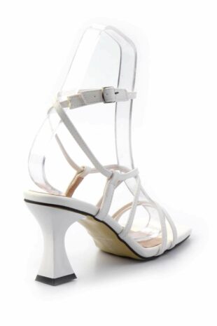 کفش کلاسیک پاشنه بلند سفید زنانه | K057264410 Bambi