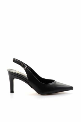 کفش کلاسیک پاشنه بلند سیاه زنانه | TYCRQWLZAN170792449504557 Bambi