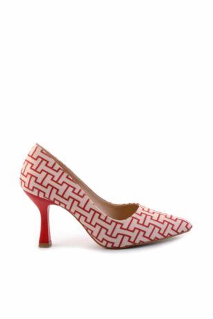 کفش کلاسیک پاشنه بلند قرمز زنانه | K011370309 Bambi