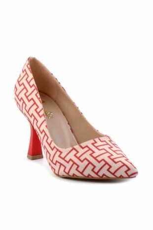 کفش کلاسیک پاشنه بلند قرمز زنانه | K011370309 Bambi