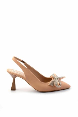 کفش مجلسی بژ زنانه | K013971800 Bambi