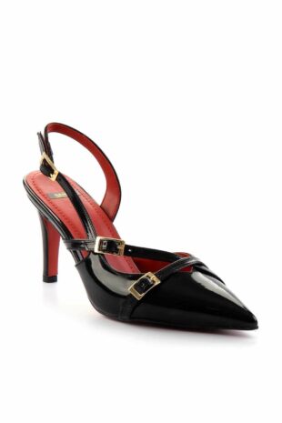 کفش کلاسیک پاشنه بلند سیاه زنانه | K014550184 Bambi