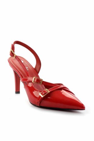 کفش کلاسیک پاشنه بلند قرمز زنانه | K014550184 Bambi