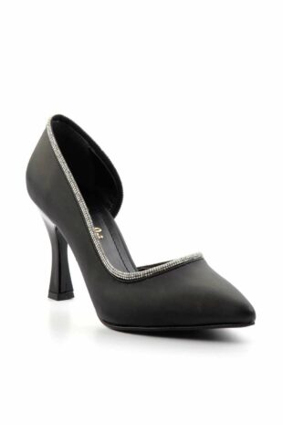 کفش کلاسیک پاشنه بلند سیاه زنانه | K014710600 Bambi