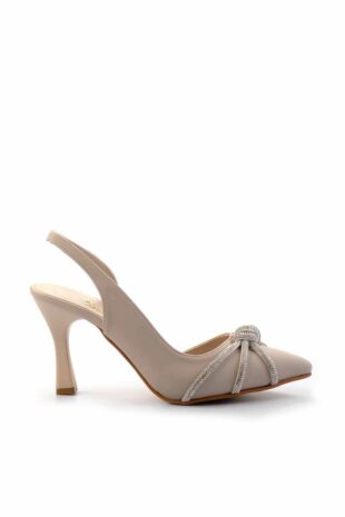 کفش مجلسی بژ زنانه | K014710604 Bambi
