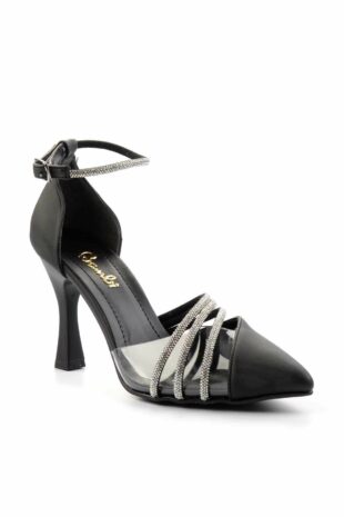 کفش مجلسی سیاه زنانه | K014710605 Bambi