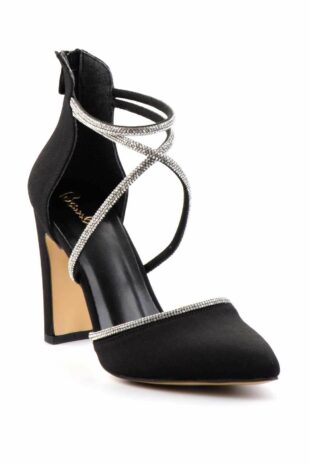 کفش مجلسی سیاه زنانه | K019260321 Bambi