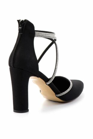 کفش مجلسی سیاه زنانه | K019260321 Bambi