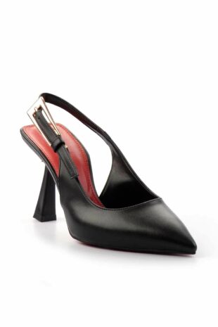 کفش کلاسیک پاشنه بلند سیاه زنانه | K012313737 Bambi