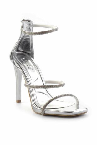 کفش مجلسی نقره اي زنانه | K018427621 Bambi