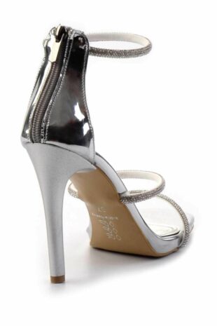 کفش مجلسی نقره اي زنانه | K018427621 Bambi