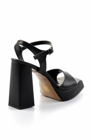 کفش کلاسیک پاشنه بلند سیاه زنانه | K052250356 Bambi