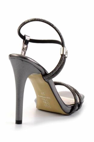 کفش مجلسی نقره اي زنانه | K058423002 Bambi