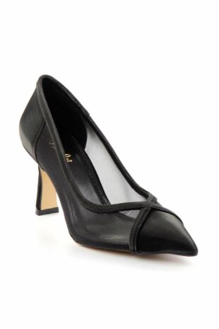 کفش کلاسیک پاشنه بلند سیاه زنانه | K011882034 Bambi