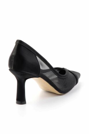 کفش کلاسیک پاشنه بلند سیاه زنانه | K011882034 Bambi