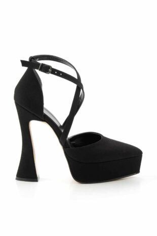 کفش مجلسی سیاه زنانه | K012041004 Bambi