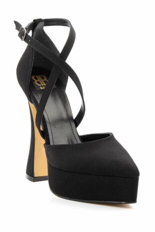 کفش مجلسی سیاه زنانه | K012041004 Bambi