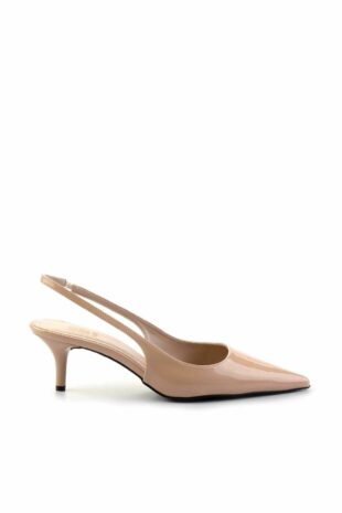 کفش کلاسیک پاشنه بلند بژ زنانه | K014611103 Bambi