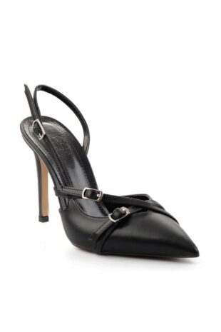 کفش کلاسیک پاشنه بلند سیاه زنانه | K016670101 Bambi