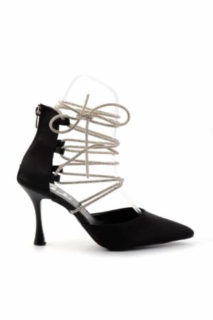 کفش مجلسی سیاه زنانه | K016872307 Bambi