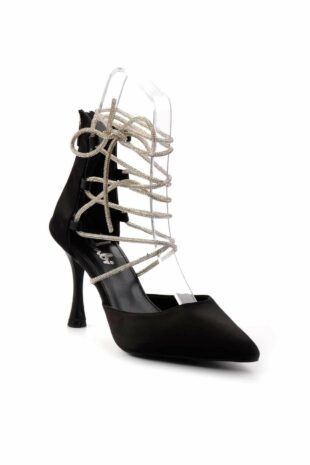 کفش مجلسی سیاه زنانه | K016872307 Bambi