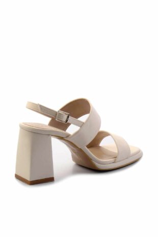 کفش کلاسیک پاشنه بلند بژ زنانه | K052151646 Bambi