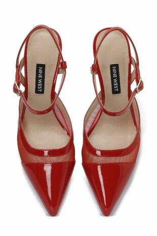 کفش کلاسیک پاشنه بلند قرمز زنانه ناین وست | MEGURA 3FX Nine West